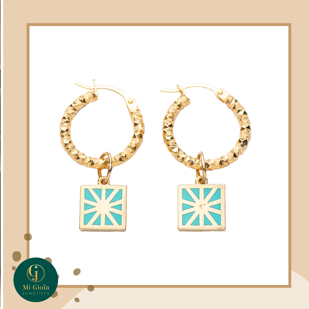 Topaz sparkle Earings 2